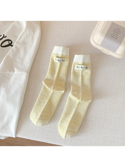 Rufia - Sweet Dog Label Mid-Calf Socks