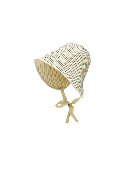 Haila - Brim Striped Bucket Hat