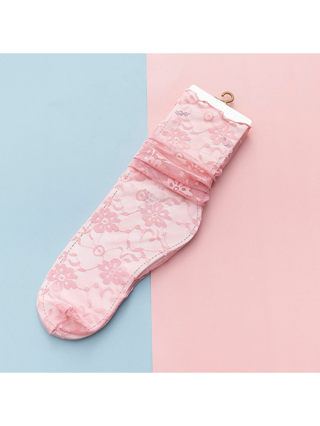Rufia - Lightweight Lace Sheer Crew Socks product image 8
