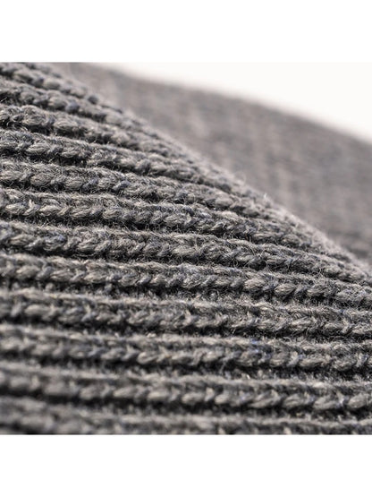 Haila - Classic Rib Knit Cuffed Beanie