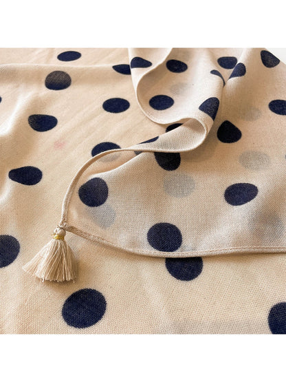 Scarvii - Playful Dot Print Styling Square Scarf