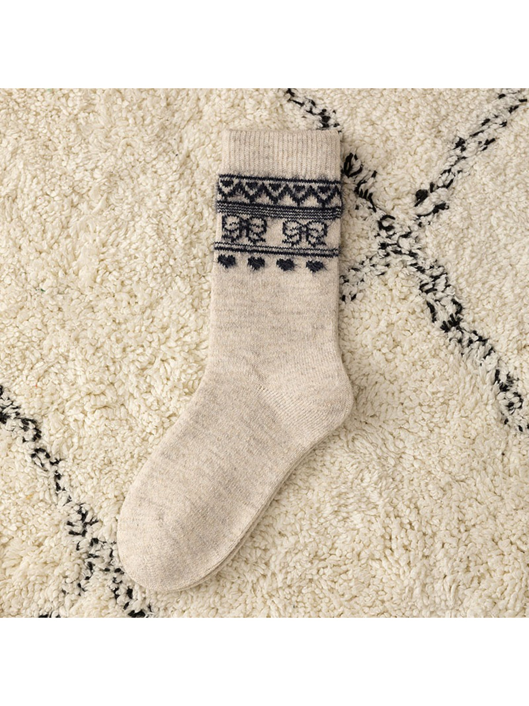 Rufia - Nordic Fair Pattern Warm Crew Socks product image 7