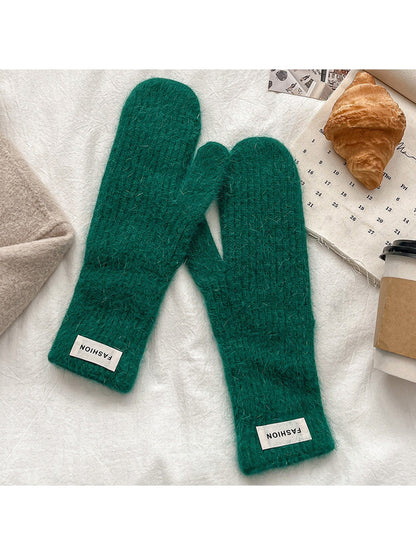 Gloving - Women's Long Finger-Covered Winter Gloves
