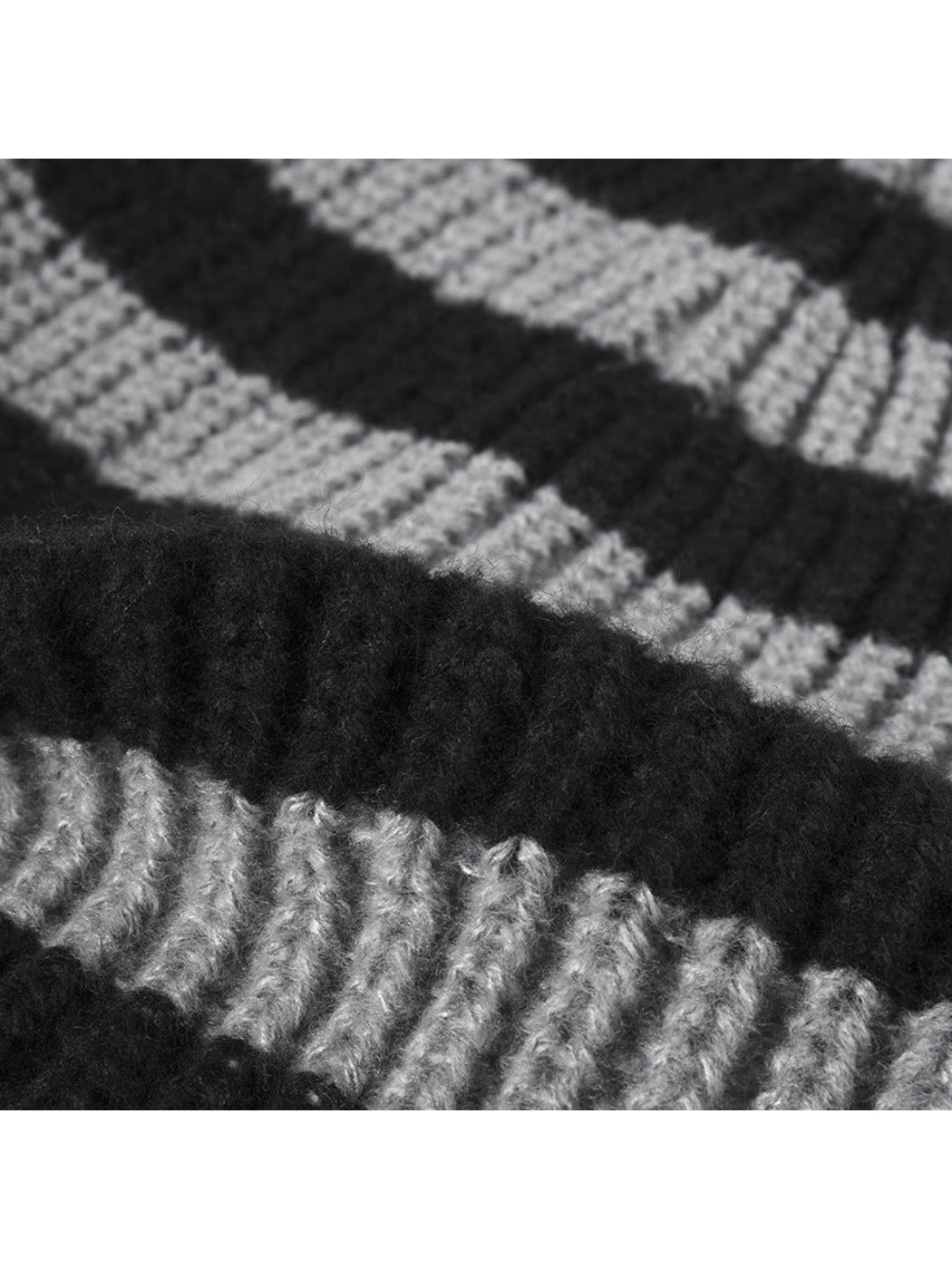 Haila - Wide-Stripe Cuffed Knit Beanie