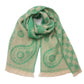 Scarvii - Colorful Paisley Print Winter Scarf