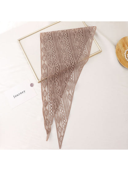 Scarvii - Retro Hollow Triangle Bandana Scarf
