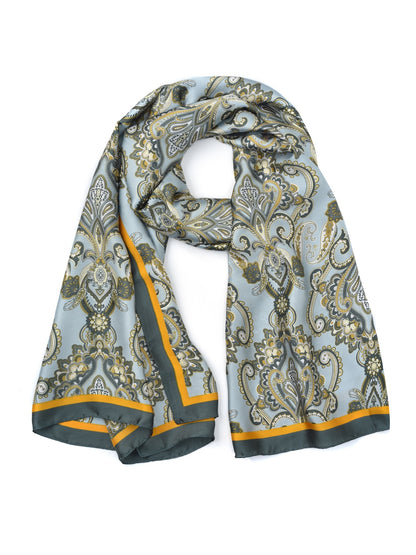Scarvii – Paisley Print Long Rectangle Scarf