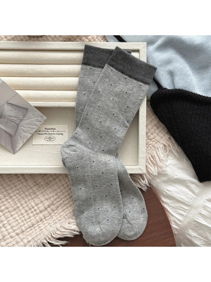 Rufia - Small Dot Crew Socks