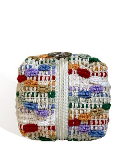 Cosbai - Practical Mini Keychain Storage Pouch With Zipper