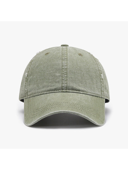 Haila - Vintage Look Curved Brim Baseball Cap