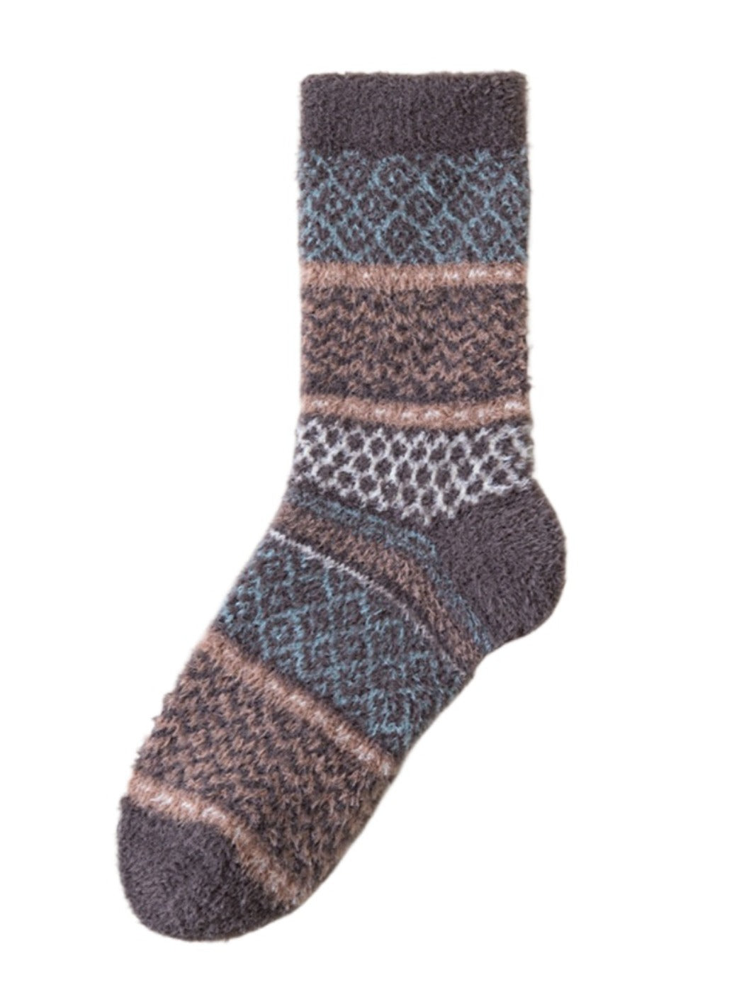 Rufia - Cozy Fleece Thick Mid-Calf Socks