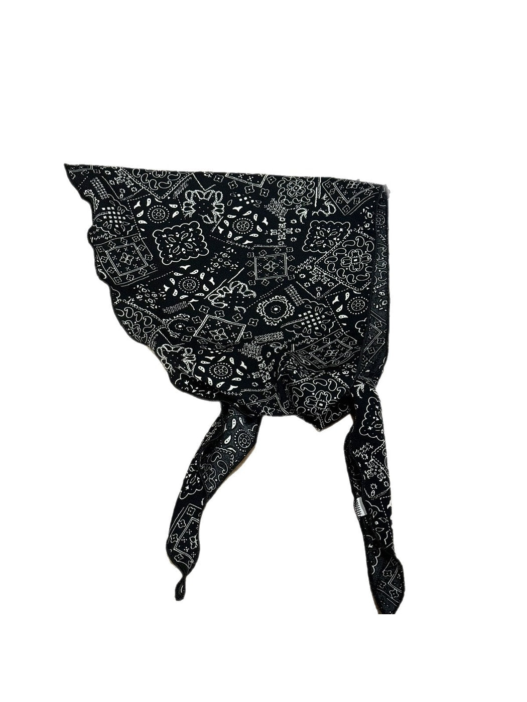 Scarvii - Mixed Motif Printed Triangle Bandana