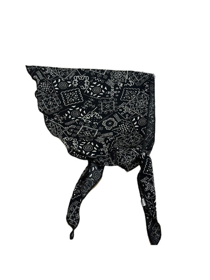 Scarvii - Mixed Motif Printed Triangle Bandana