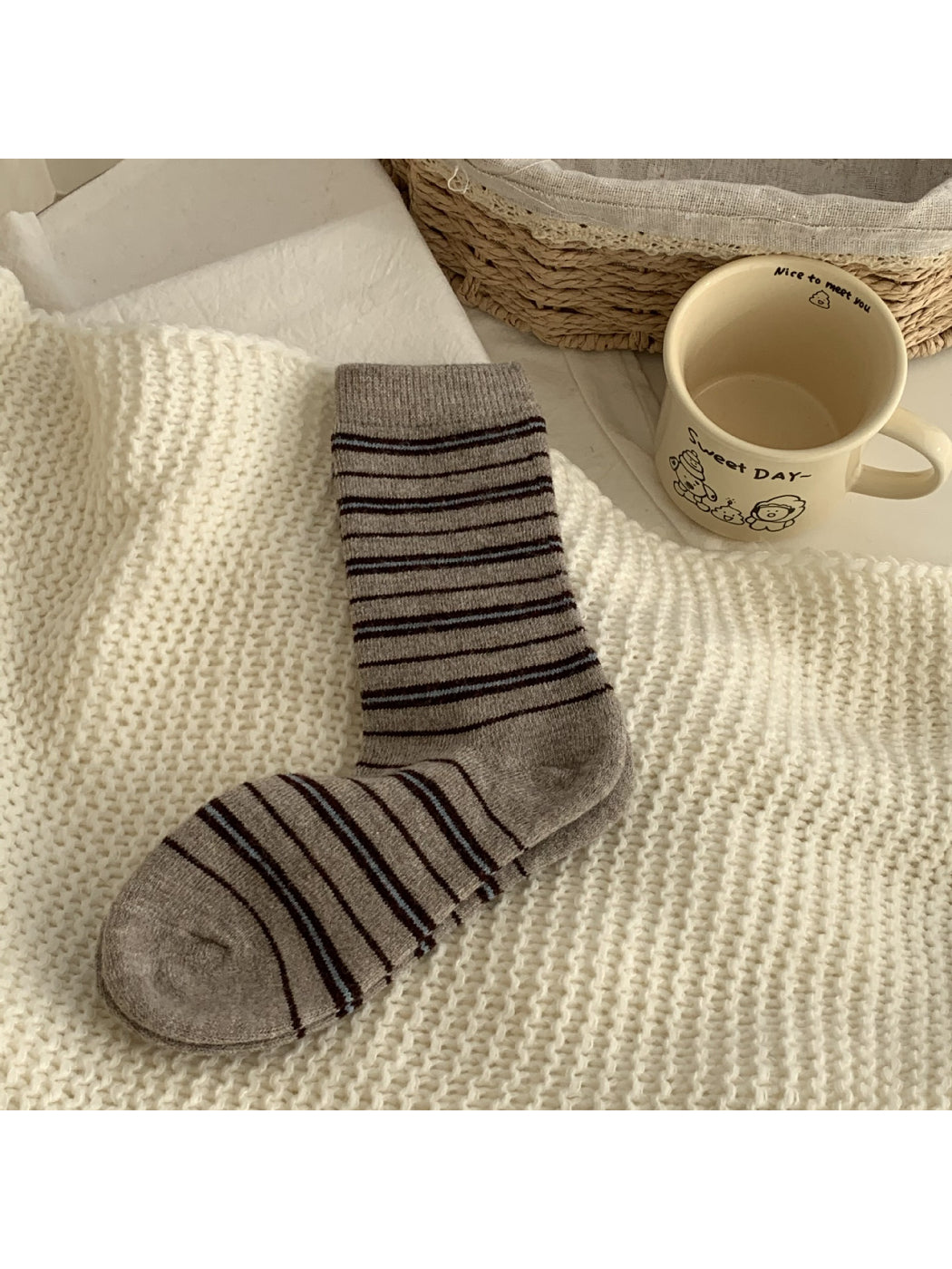 Rufia - Pom Trim Crew Socks product image 3