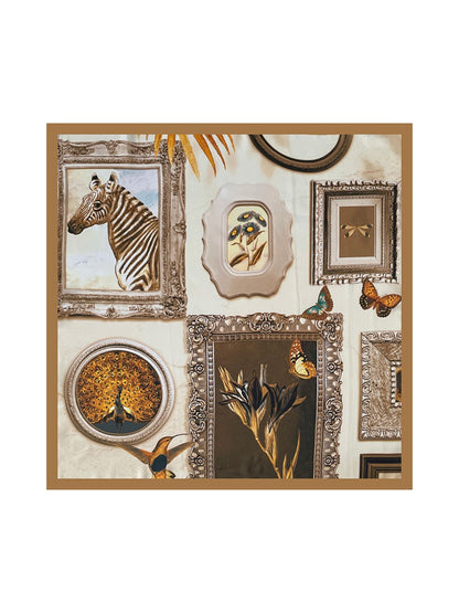Scarvii - Framed Botanical Print Scarf
