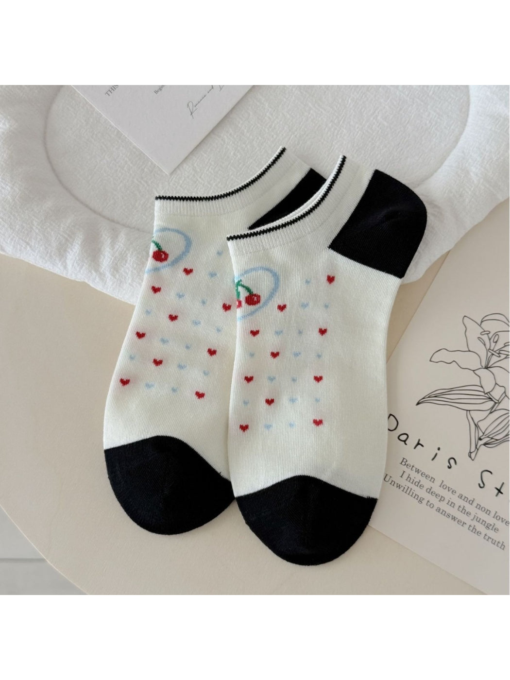 Rufia - Cute Cherry No Show Socks product image 6