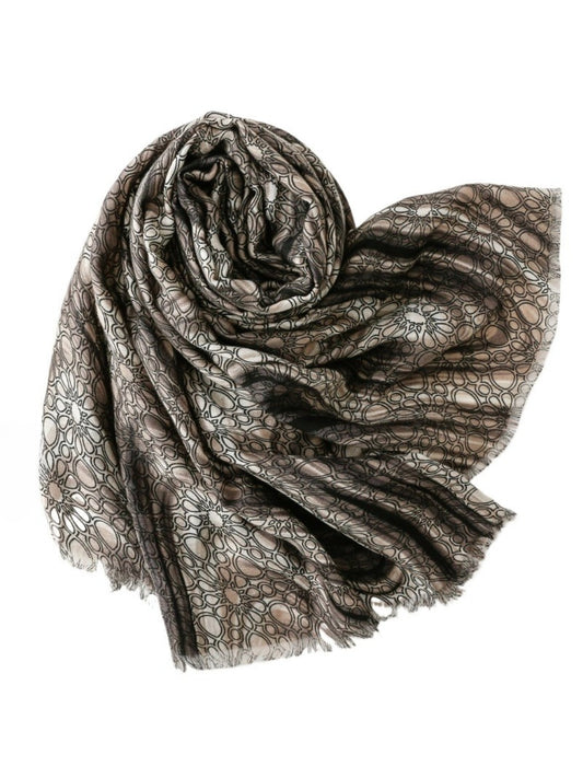 Scarvii - Bohemian Geometric Print Long Scarf