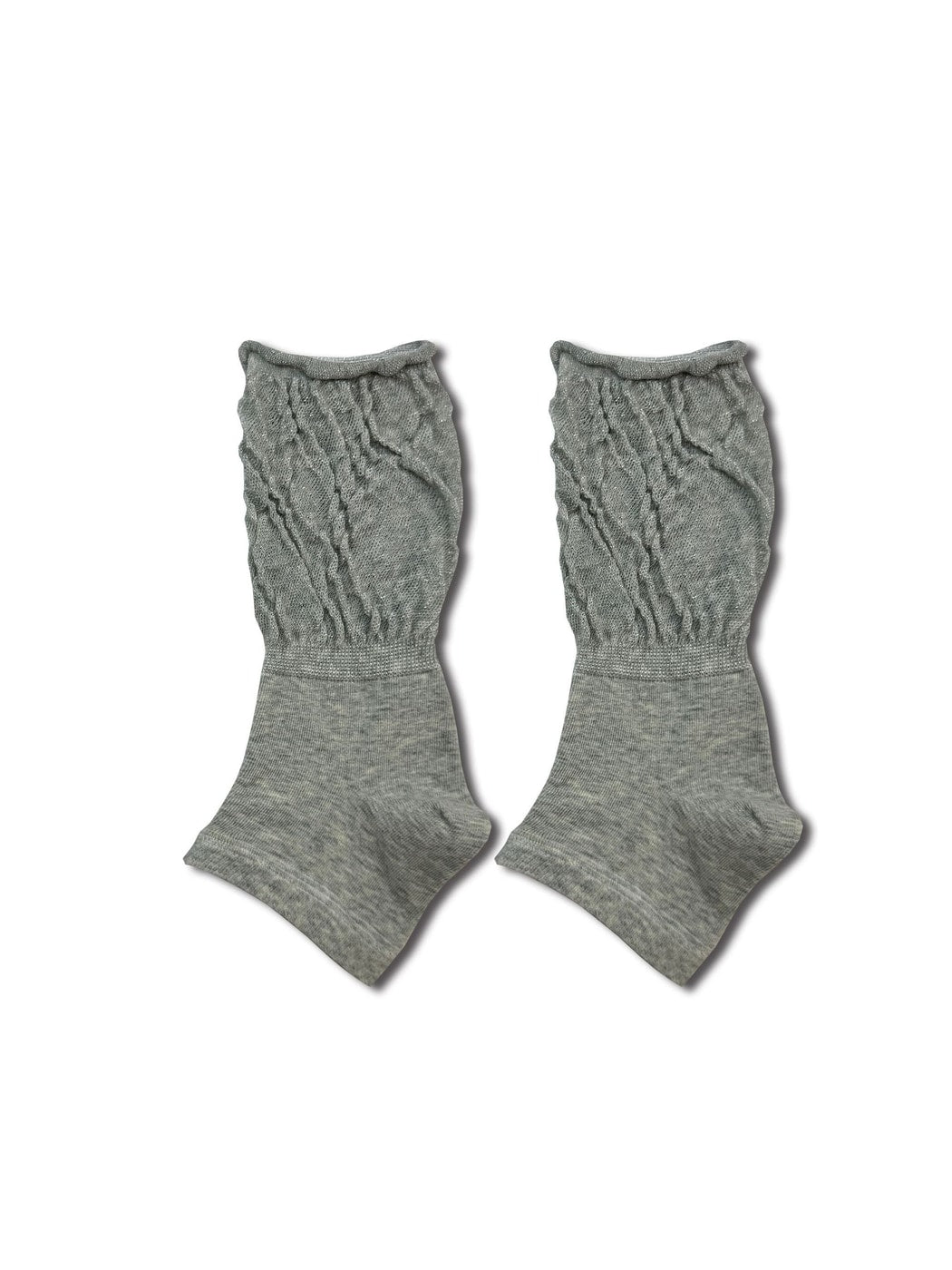 Rufia - Ruffle-Trim Open-Toe Crew Socks