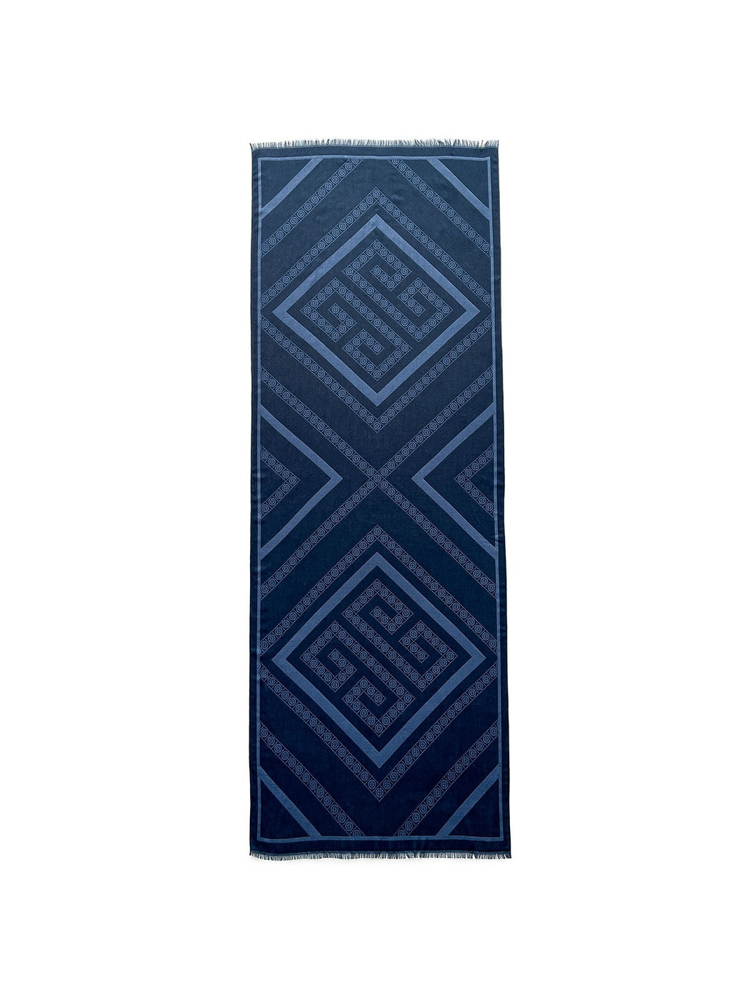 Scarvii - Vintage Geometric Print Summer Wrap Scarf