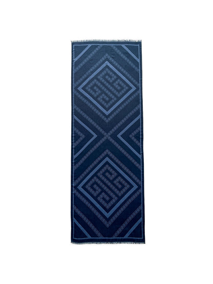 Scarvii - Vintage Geometric Print Summer Wrap Scarf