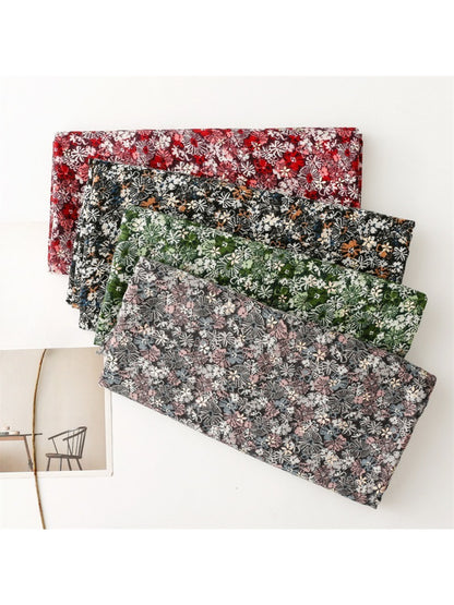Scarvii - Ditsy Floral Print Scarf