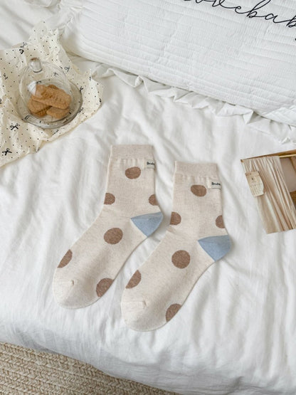 Rufia - Casual Polka Dot Crew Socks product image 5
