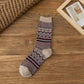 Rufia - Vintage Argyle Pattern Mid-Calf Socks