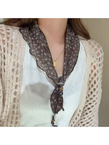 Scarvii - Elegant Lightweight Neck Accent Scarf