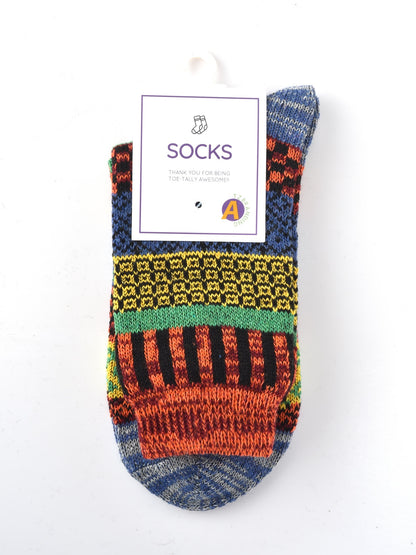 Rufia - Thick Mid-calf Socks for Winter