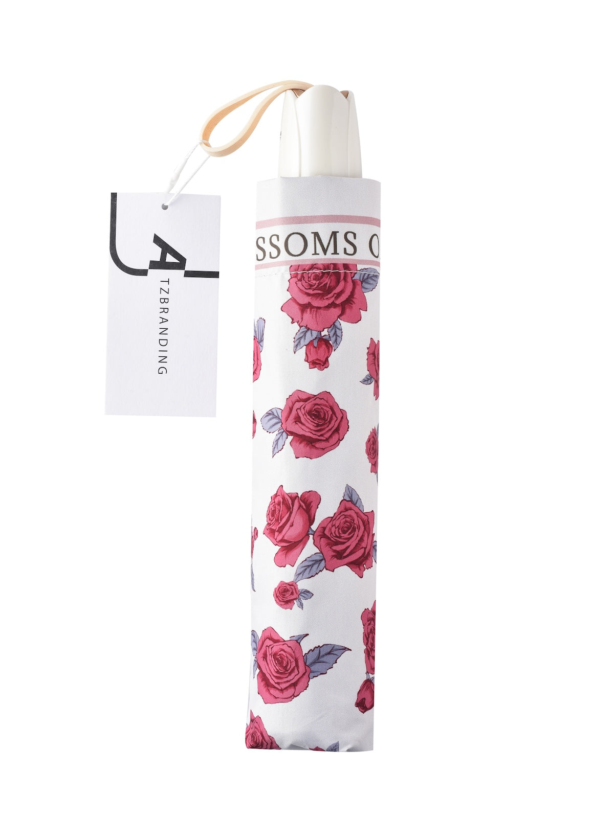 Rano – Blossoms on the Road Folding Umbrella