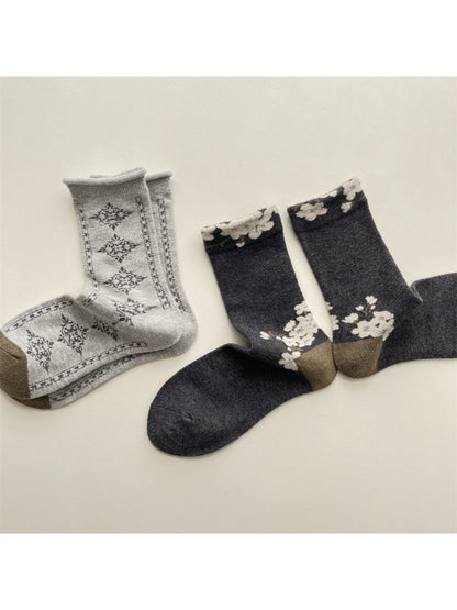 Rufia - Vintage Pattern Crew Socks product image 2