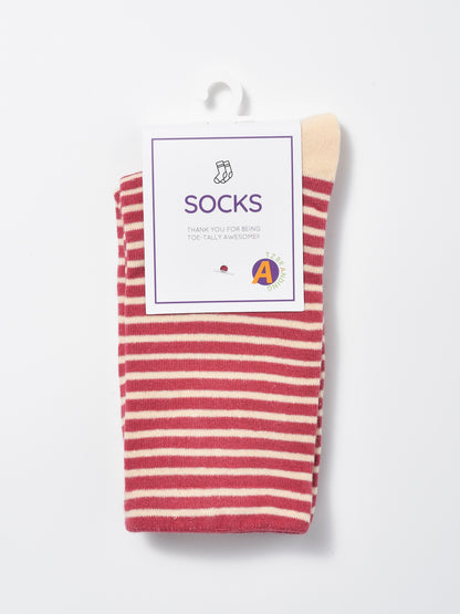 Rufia - Classic Multi Stripe Crew Socks