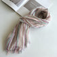 Scarvii - Stripe Cotton Linen Long Scarf & Shawl