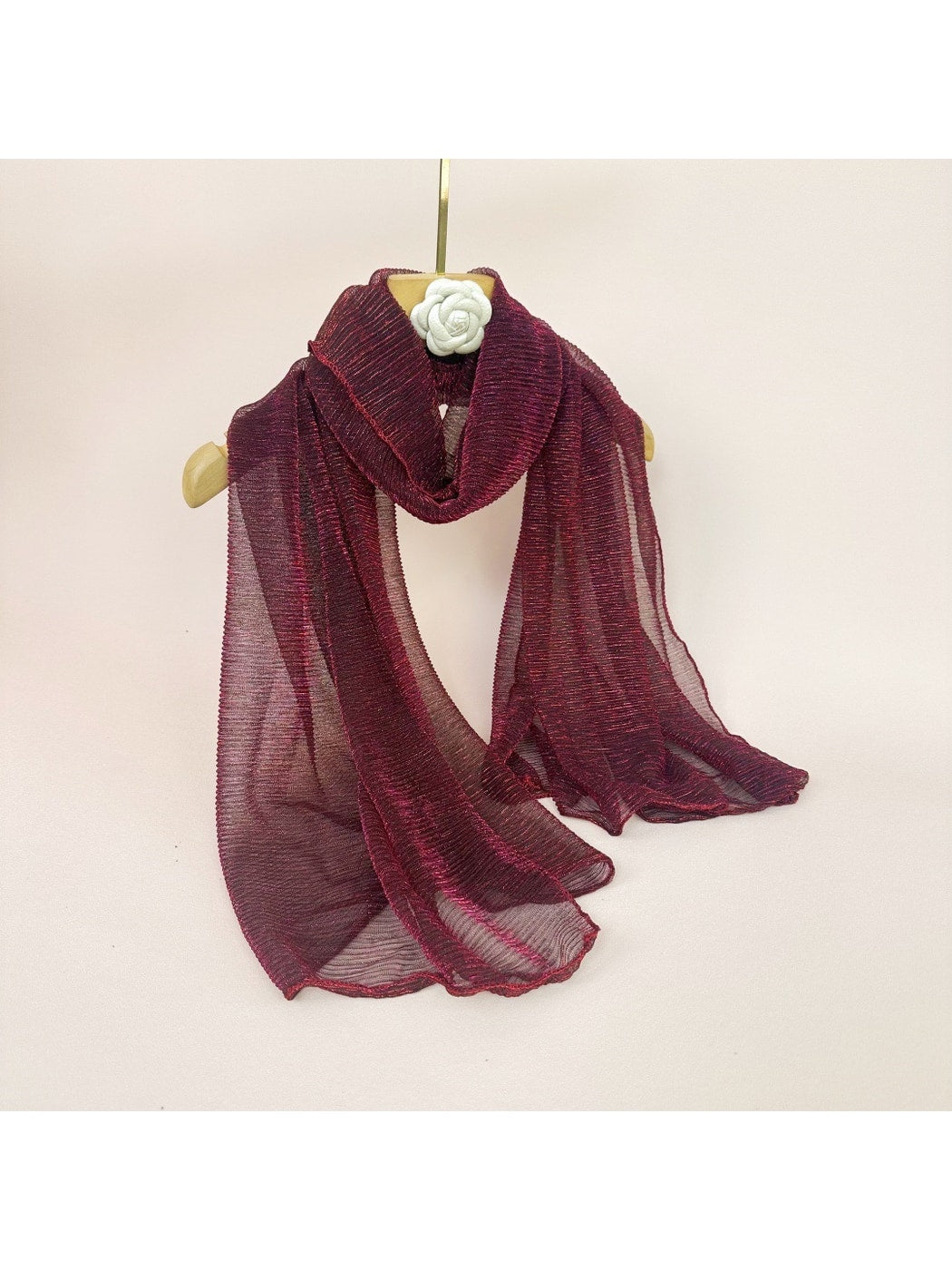 Scarvii - Elegant Solid Color Summer Wrap Scarf