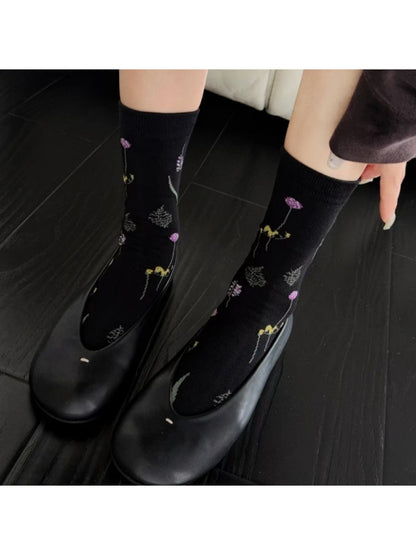 Rufia - Bold Floral Crew Socks product image 3