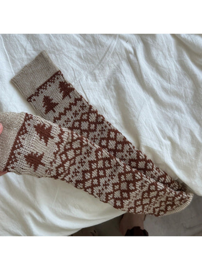 Rufia - Nordic Pattern Slouch Crew Socks product image 5