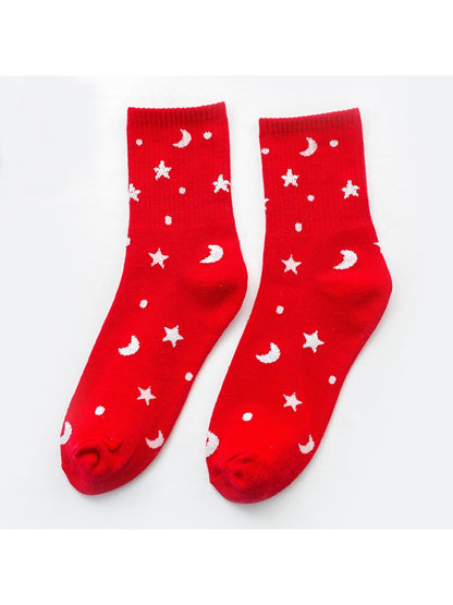 Rufia - Moon and Star Pattern Crew Socks product image 5