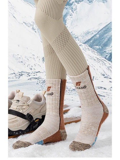 Rufia - Mixed Knit Crew Socks