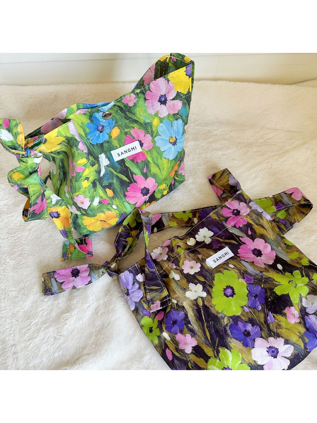 Cosbai - Vintage Garden Pattern Shoulder Bag