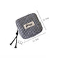 Cosbai - Square Plaid Everyday Storage Zipper Pouch Bag
