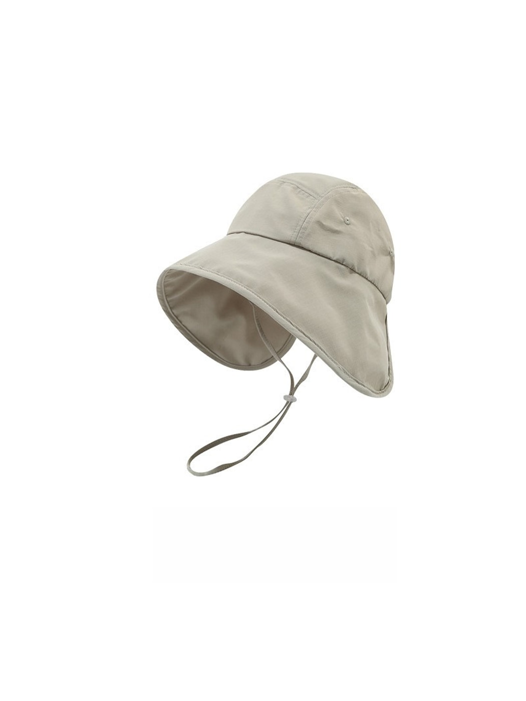 Haila - Wide Brim Solid Bucket Hat