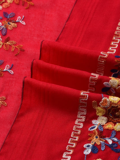 Scarvii - Boho Embroidered Floral Scarf - Soft & Charm