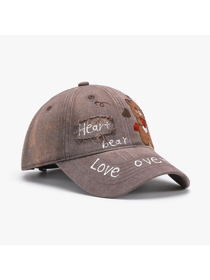 Haila - Foldable Casual Outdoor Curved Brim Baseball Cap