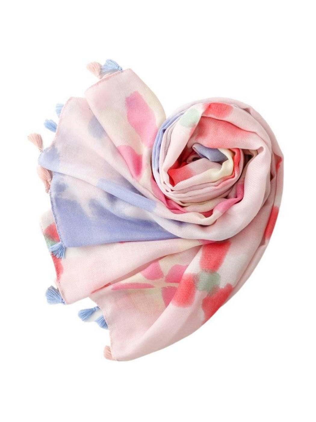 Scarvii - Elegant Floral Print Scarf & Shawl