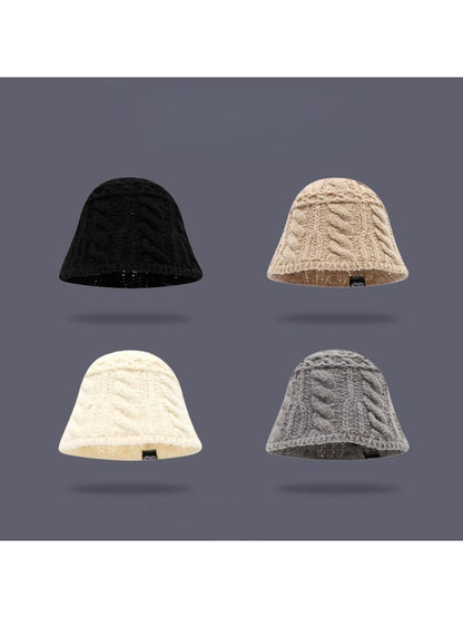 Haila - Cozy Knitted Bucket Hat for Women