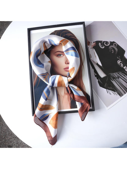 Scarvii - Watercolor Leaf Square Scarf