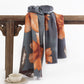 Scarvii - Hibiscus Print Tassel Scarf