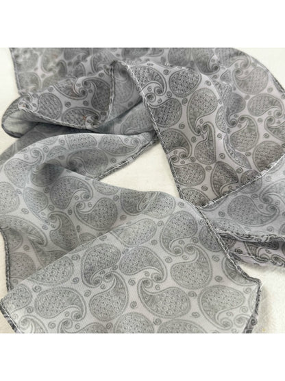 Scarvii - Simple Pattern Long Narrow Scarf