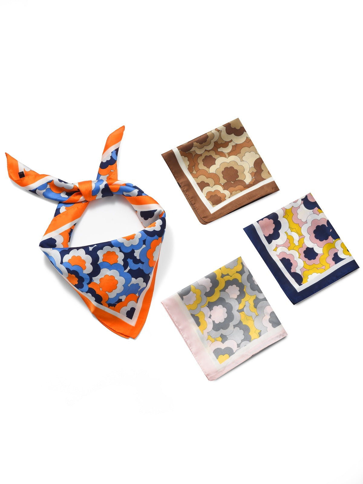 Scarvii - Floral Square Scarf