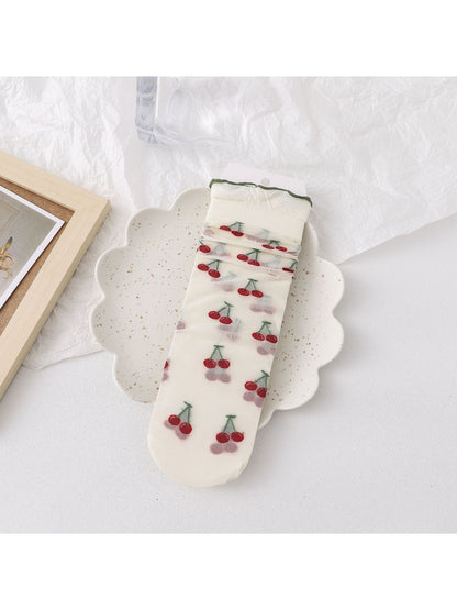 Rufia - Sheer Fruit Crew Socks product image 4